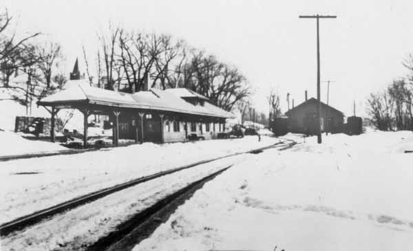 Postcard: Farmington station | Railroad History