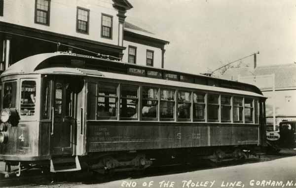 End of the Trolley Line, Gorham, New Hampshire