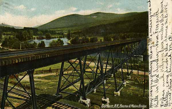 Gorham, New Hampshire, Boston & Maine Bridge.