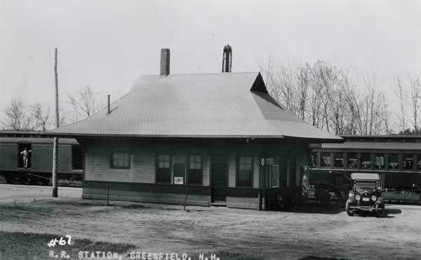 Railroad Station, Greenfield, New Hampshire