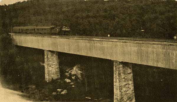 Railroad Bridge over Souhegan River, Greenville, New Hampshire
