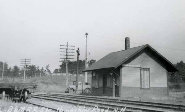 Boston & Maine Railroad Station Hampshire Road, New Hampshire