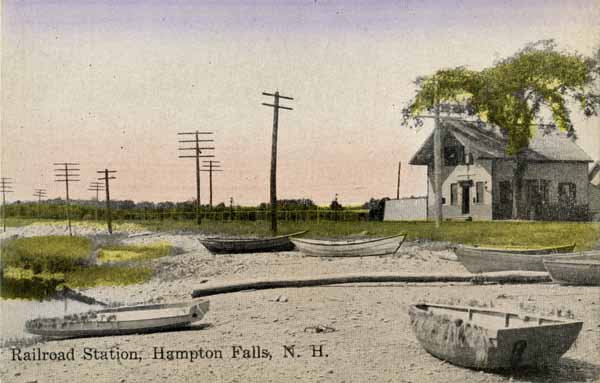 Railroad Station, Hampton Falls, New Hampshire