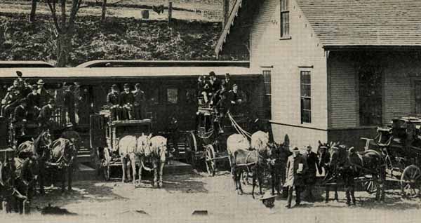 Norwich and Hanover Station, Dartmouth College, Hanover, New Hampshire
