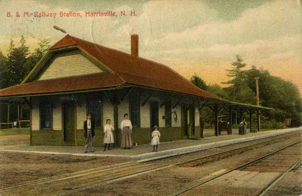Boston & Maine Railway Station, Harrisville, New Hampshire