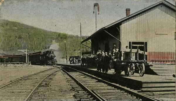 Boston & Maine Station, Hinsdale, New Hampshire
