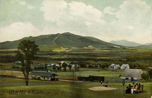 White Mountains, New Hampshire.  Jefferson, Cherry Mountain Slide