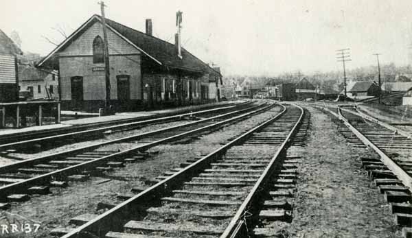 Railroad Station, Lebanon, New Hampshire