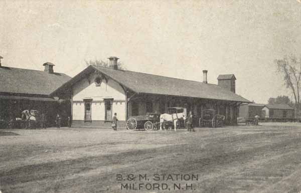 Boston & Maine Station, Milford, New Hampshire