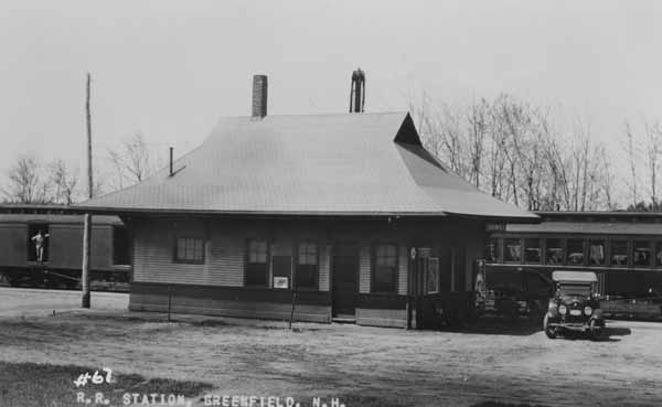 Railroad Station, Greenfield, New Hampshire