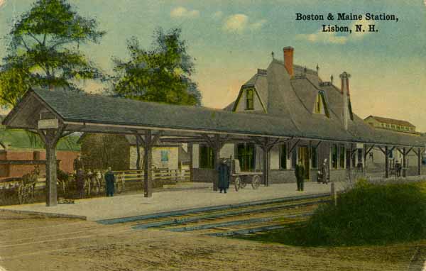 Boston & Maine Station, Lisbon, New Hampshire