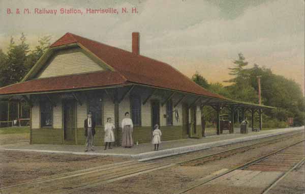 Boston & Maine Railway Station, Harrisville, New Hampshire