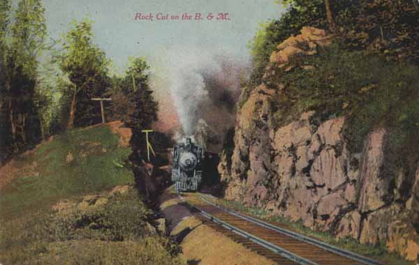Rock Cut on the Boston & Maine