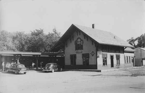 Railroad Station, Peterboro, New Hampshire