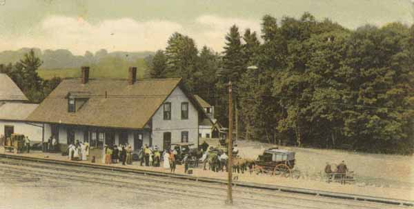 Depot, Bradford, New Hampshire