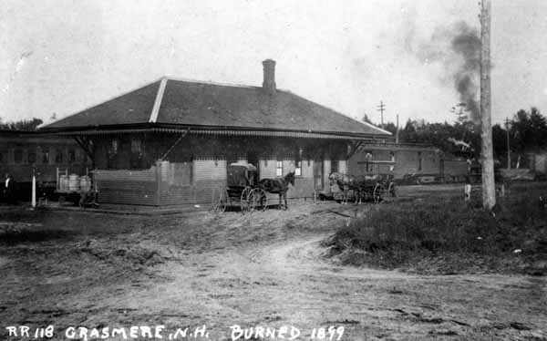 Grasmere, New Hampshire - Burned 1899