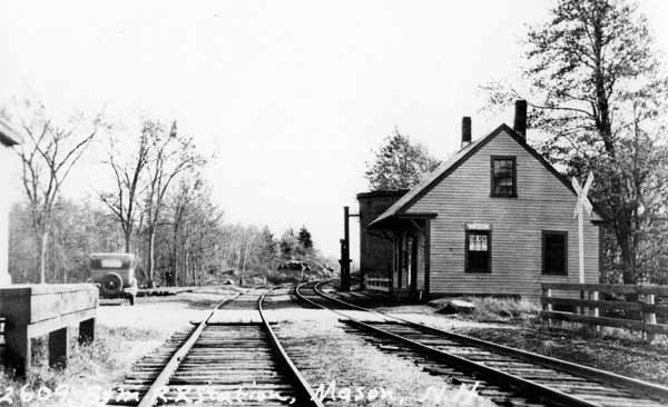 Boston & Maine Railroad Station, Mason, New Hampshire