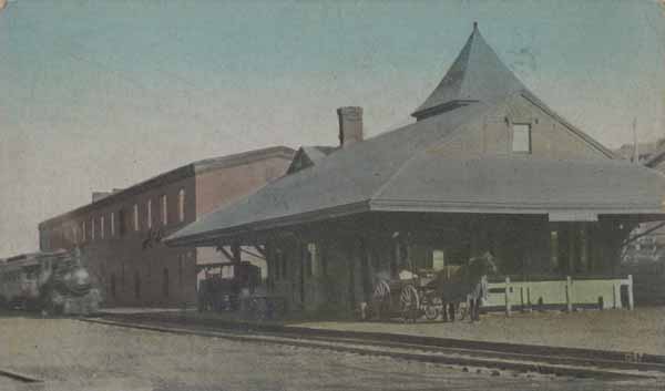 Railroad Station, Greenville, New Hampshire