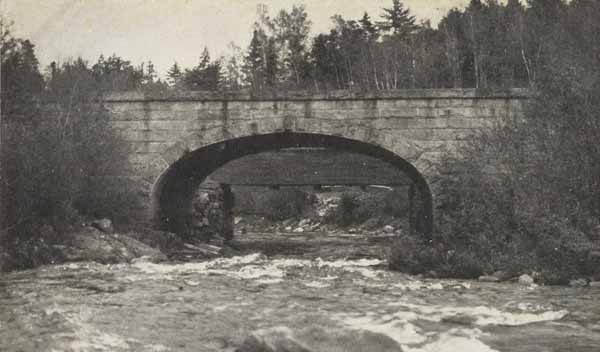 Stone Railroad Bridge, North End, Troy, New Hampshire