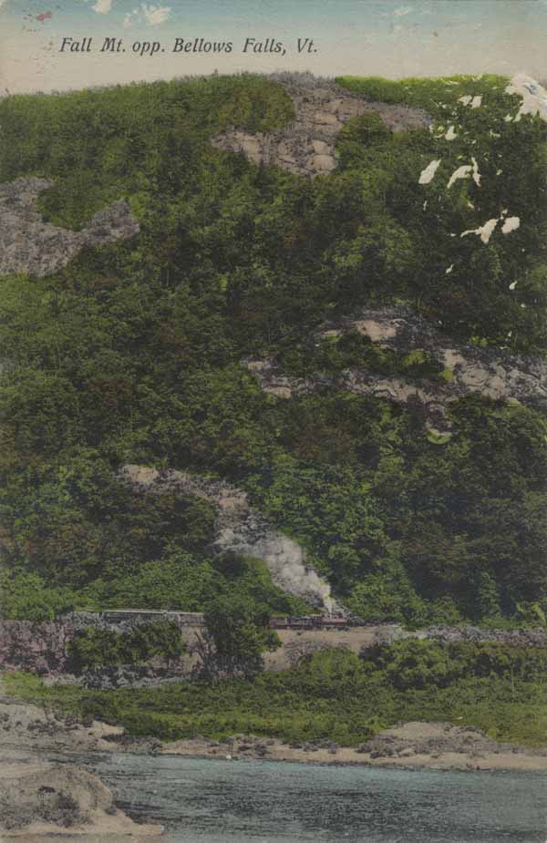 Fall Mountain opposite Bellows Falls, Vermont