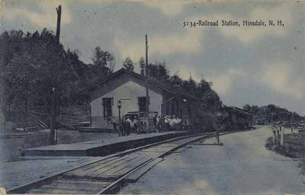 Railroad Station, Hinsdale, New Hampshire