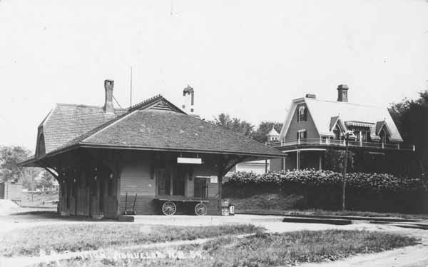 Railroad Station, Ashuelot, New Hampshire