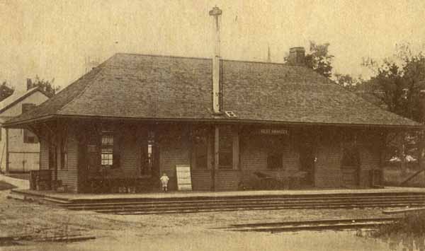 Railroad Station, West Swanzey, New Hampshire