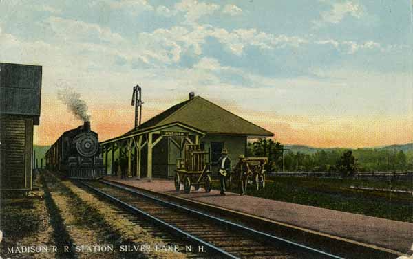 Madison Railroad Station, Silver Lake, New Hampshire