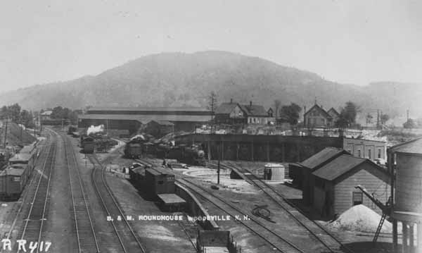 Boston & Maine Roundhouse, Woodsville, New Hampshire