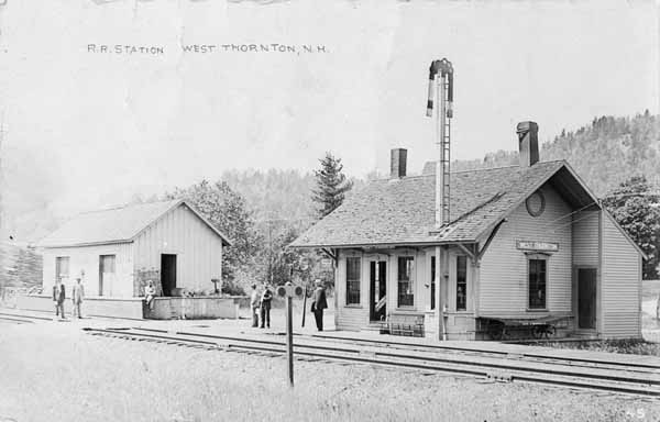 Railroad Station, West Thornton, New Hampshire