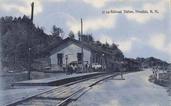 Railroad Station, Hinsdale, New Hampshire