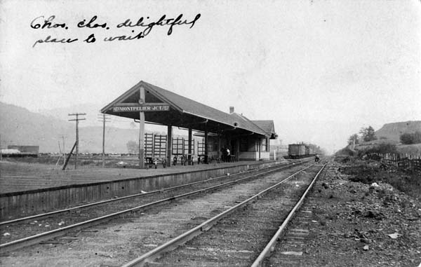 Montpelier Junction railroad station