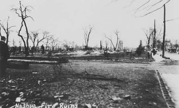 Nashua Fire Ruins