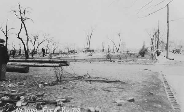 Nashua Fire Ruins