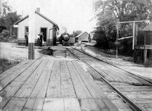 Railroad Station, Waterloo, New Hampshire