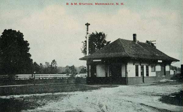 Boston & Maine Station, Merrimack, New Hampshire