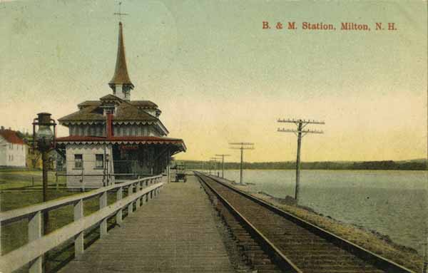 Boston & Maine Station, Milton, New Hampshire
