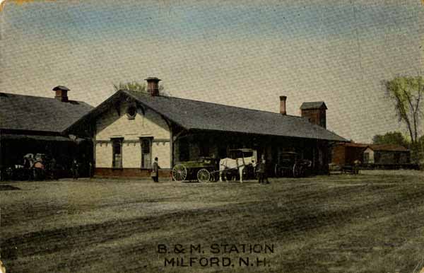 Boston & Maine Station, Milford, New Hampshire