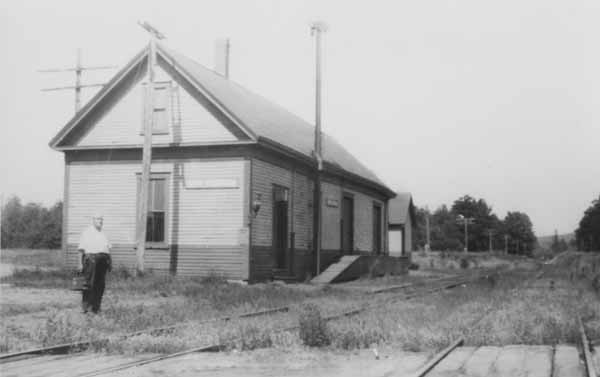 Railroad Station, New Durham, New Hampshire
