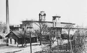 Depot and Coventry Company Mills, Anthony, Rhode Island