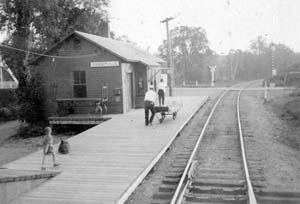 Bangor & Aroostook Railroad station, Sangerville, Maine
