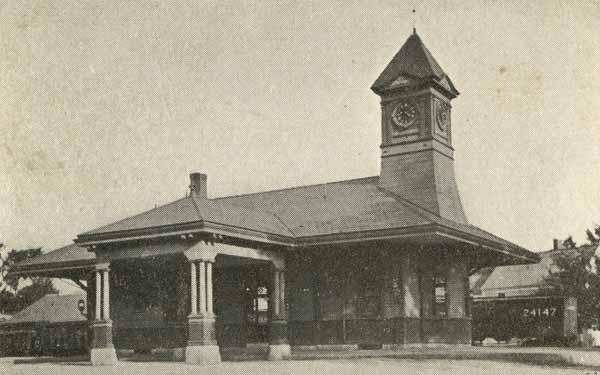Fitchburg Railroad Station, Milford, New Hampshire