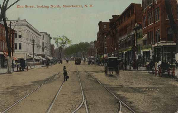 Elm Street looking North, Manchester, New Hampshire