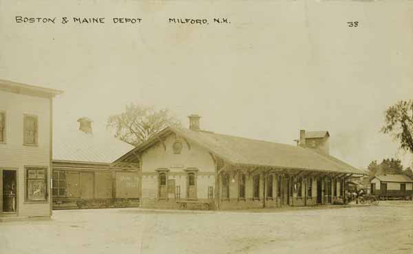 Boston & Maine Depot, Milford, New Hampshire