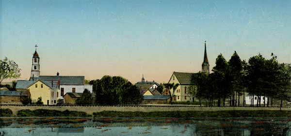 Railroad Pond. Milford, New Hampshire