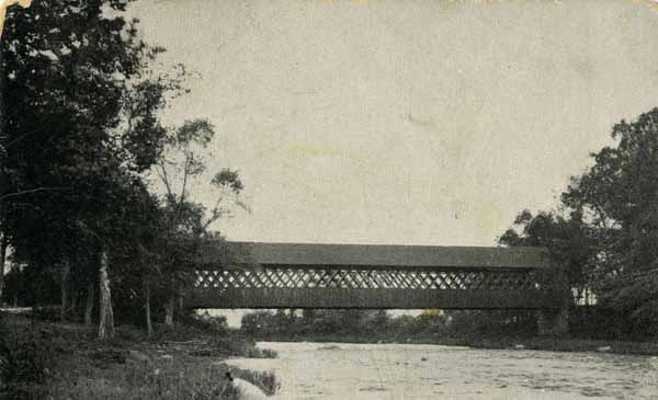 Covered Bridge at Jones' Crossing, Milford, New Hampshire