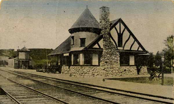 Railroad Station, New Boston, New Hampshire