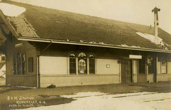Boston & Maine Station, Newmarket, New Hampshire
