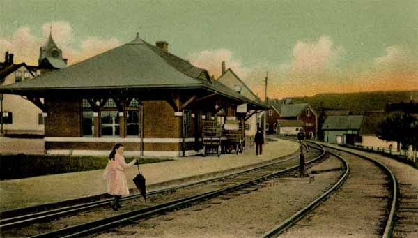 Rail Road Station, Newport, New Hampshire