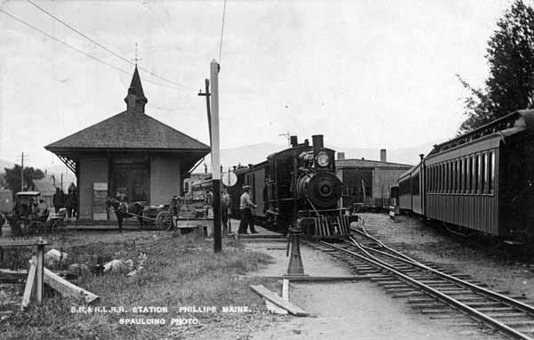 Sandy River & Rangeley Lakes Station, Phillips, Maine